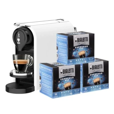 Afbeelding van Bialetti Gioia Plus Half automatisch Koffiepadmachine 0,5 l