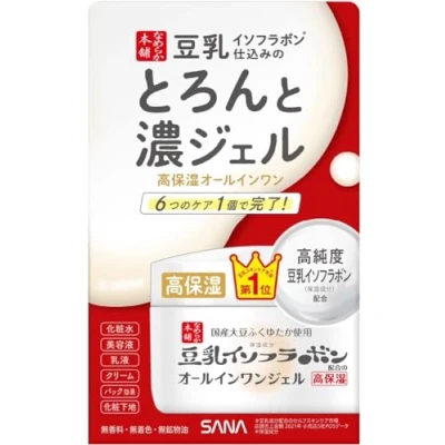 Afbeelding van Sana Nameraka Honpo Soy Milk Isoflavone All In One Gel 100g
