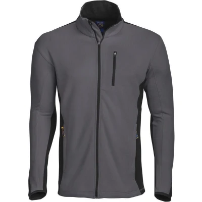 Afbeelding van ProJob 3307 SWEATER MET LANGE RITS 643307 Grijs
