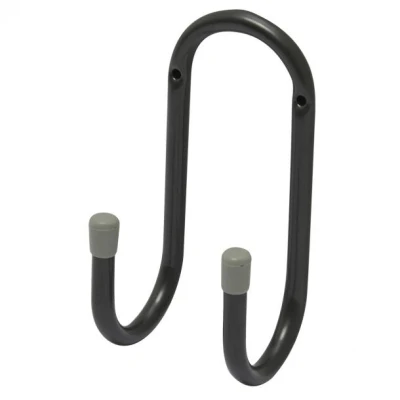 Afbeelding van Ophanghaak Dubbel Grijs 16 x 7,5 cm Per Stuk