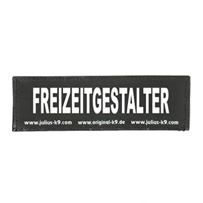 Afbeelding van Julius K9 162LR K 50766 klittenbandopschrift, vrijtijdsdesign, klein, zwart