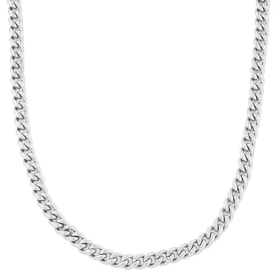 Afbeelding van Schakel ketting Roestvrij Staal Halsketting 5mm/50cm