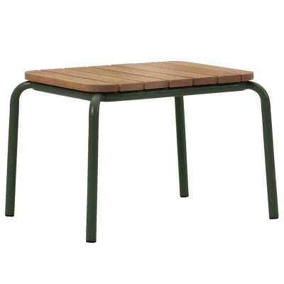 Afbeelding van Normann Copenhagen Vig Bijzettafel Robiniahout 55 x 45 cm Groen
