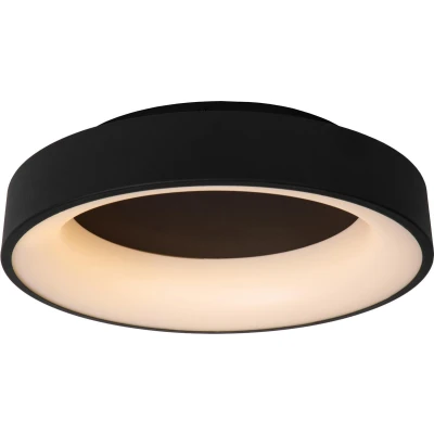 Afbeelding van Lucide Mirage Plafonnière Ø 45 Cm Led Dimb. 1x33w 2700k Zwart