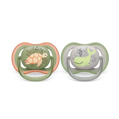 Afbeelding van Philips AVENT Ultra Air fopspeen 6 18M 2 stuks SCF085/60
