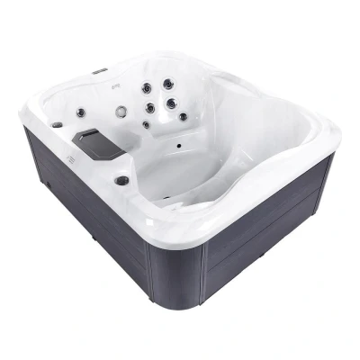 Afbeelding van Beliani Whirlpools voor buiten ARCELIA Wit acryl