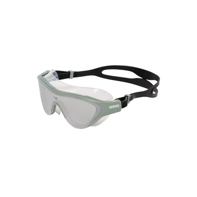 Afbeelding van Arena Unisex The One Mirror zwemmasker, zilver jade zwart