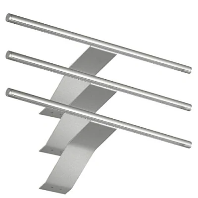 Afbeelding van SEBSON® LED Kastverlichting Set van 3 met Schakelaar en Stekker, Spiegelkast Lamp Warm Wit 3000K, 3x 3,5W, 230lm, Kledingkast Verlichting