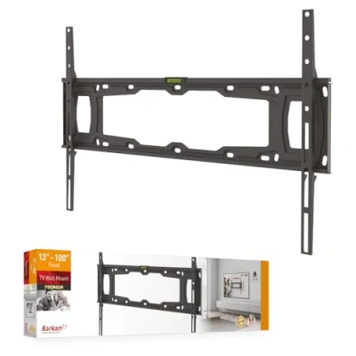 Afbeelding van Barkan Muurbeugel TV 32&#039;&#039; 90&#039;&#039; / 81cm 229cm Vast Vlak Gebogen