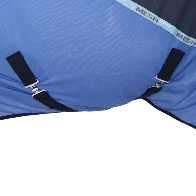 Afbeelding van Harry&#039;s Horse Vliegendeken Mesh pro Navy 130/175