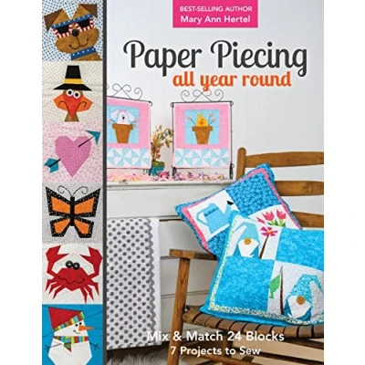 Afbeelding van Paper Piecing All Year Round