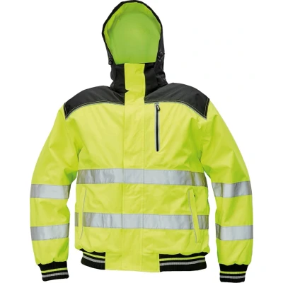 Afbeelding van CRV Knoxfield Hi Vis Pilot Winterjas 03010466 Fluo Geel 2XL
