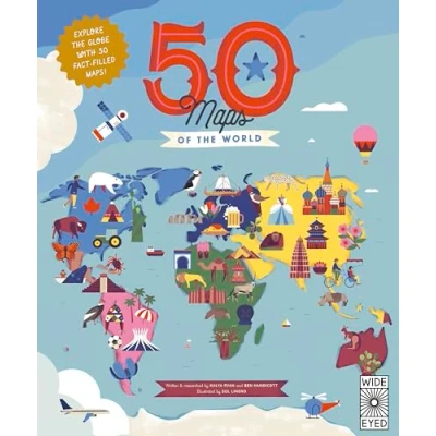 Afbeelding van 50 Maps of the World: Explore globe with fact filled maps!