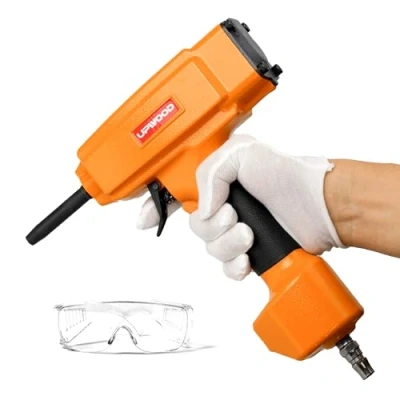Afbeelding van UPWOOD Professioneel pneumatisch nagelapparaat, nagelverwijdering, pneumatische nagelmachine voor houtrecycling