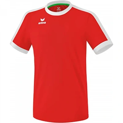 Afbeelding van Erima Retro Star shirt rood/wit 116 / XL