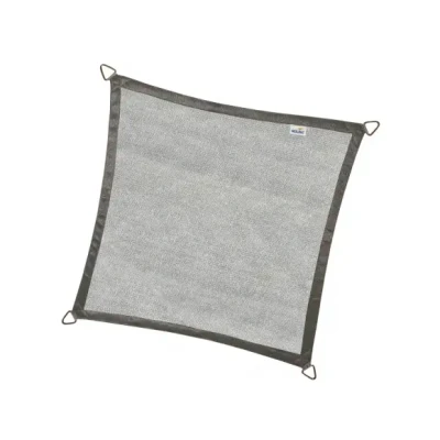 Afbeelding van Platinum Sun &amp; Shade Coolfit Schaduwdoek Vierkant 360 Antraciet Grijs Zonwering