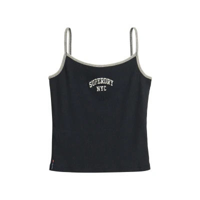 Afbeelding van Superdry Vrouwen Athletic Essentials Camitopje Lichtblauw Grootte: 42
