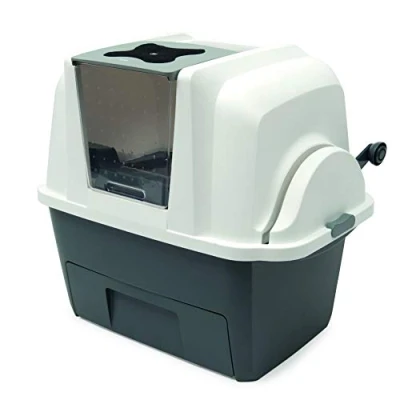 Afbeelding van Catit Smartsift Met Zeef Kattenbak 67x48x46 cm Wit Grijs