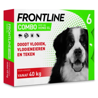 Afbeelding van Frontline combo hond xl vanaf 40 kg 6 pip.