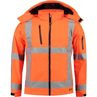 Afbeelding van Tricorp Softshell jas RWS TJR3001 Fluor Oranje mt.M
