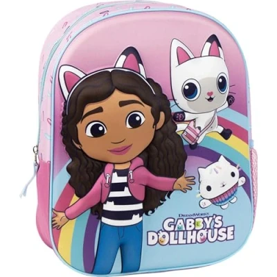 Afbeelding van Schoolrugzak Gabby&quot;;s Dollhouse Roze 8 X 32 26 CM