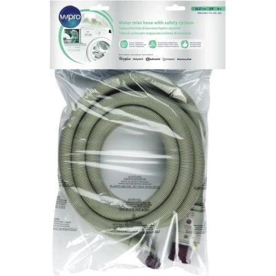 Afbeelding van Whirlpool Indesit 484000008793 waterstop toevoerslang C00385519 waterblok , 4 m, 10 bar, 90c