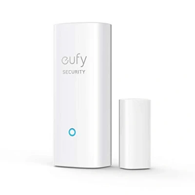 Afbeelding van eufy Beveiliging, invoersensor, detecteert geopende en gesloten deuren of ramen, verzendt waarschuwingen, alleen voor binnengebruik, vereist HomeBase E