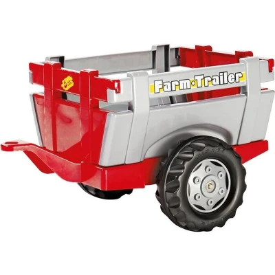 Afbeelding van Rolly Toys Farmtrailer (Rood Grijs)