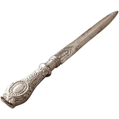 Afbeelding van LOBERON Briefopener Parsifal zilverkleurig