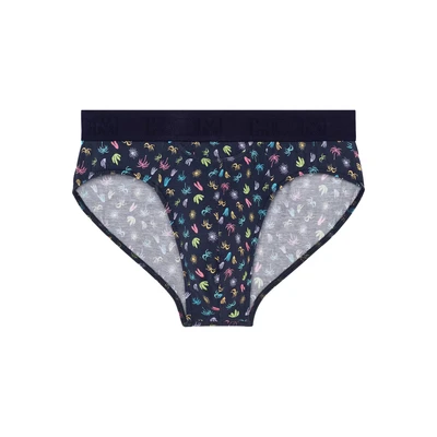 Afbeelding van HOM Slip &#039;California HO1&#039; nachtblauw / gemengde kleuren