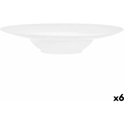 Afbeelding van Diep bord Arcoroc Evolutions Wit Glas Ø 29 cm (6 Stuks)