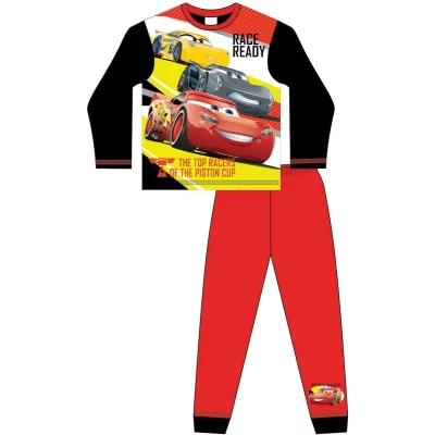 Afbeelding van Cars pyjama maat 140 Disney Race Ready pyama rood met zwart