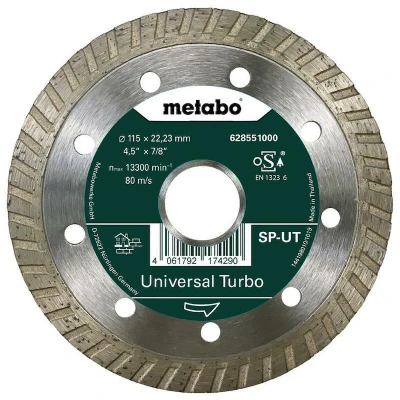 Afbeelding van Metabo Accessoires Diamant slijpschijf Ø 115x22,23mm &quot;SP UT&quot; Universal Turbo &quot;SP&quot; 628551000