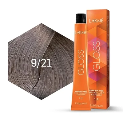 Afbeelding van Lakmé Gloss Color Rinse 60 ml 9/21 Violet As Intens Lichtblond