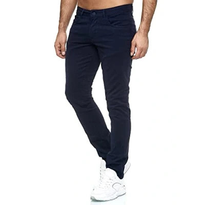 Afbeelding van Tazzio denim stretch jeans voor heren, destroyed look 165251