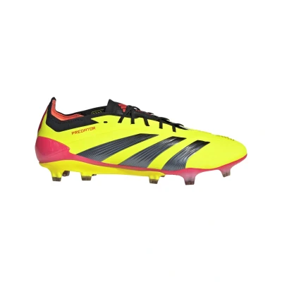 Afbeelding van adidas Performance Predator Elite Voetbalschoenen met kunststof noppen team solar yellow core black red, Heren, Maat: 46 Kunststof/ textiel