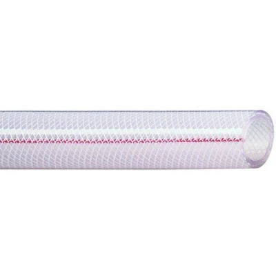 Afbeelding van Polyflex PVC Luchtslang met Inlagen Transparant per meter 19x27 mm