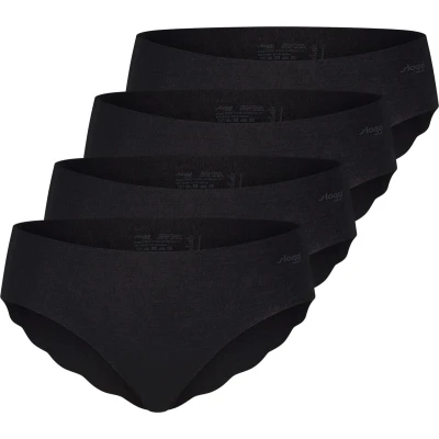 Afbeelding van Sloggi Hipster 4ER PACK Slip, Dames, Maat: XS, Schwarz
