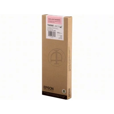 Afbeelding van Epson T6066 (C13T606600) Inktcartridge Licht magenta