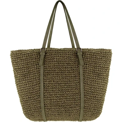 Afbeelding van CINQUE Schoudertas Veronica Shopper Khaki Groene