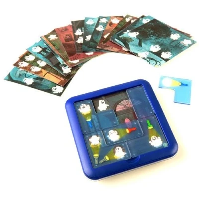 Afbeelding van SmartGames SG433 Ghost Hunters, Puzzle Game with 60 Challenges, 6+ Years