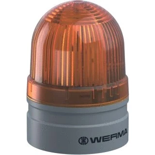 Afbeelding van Werma Signaltechnik Signaallamp Mini TwinLIGHT 24VAC/DC YE 260.310.75 Geel 24 V/DC