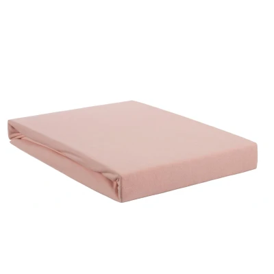 Afbeelding van Beddinghouse Premium Jersey Lycra Splittopper Hoeslaken Licht Roze