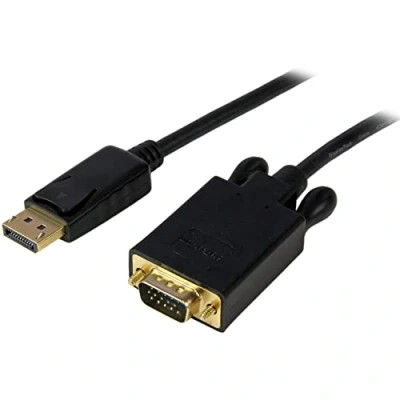 Afbeelding van 4,5 M Lange Displayport naar vga adapterconverterkabel Zwart