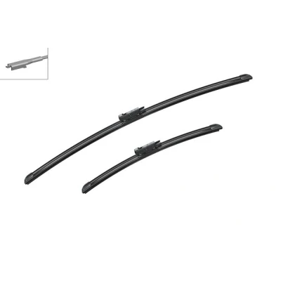 Afbeelding van Ruitenwisser Bosch 3 397 014 028 Flat blade wisserblad OPEL: Corsa D Hatchback, E Hatchback