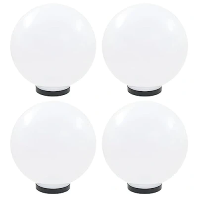 Afbeelding van LED bollampen 4 st rond 30 cm PMMA