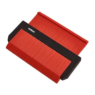 Afbeelding van Amtech P3205 contourmeter, duurzame niet markerende kunststof maten, ideaal voor doe het zelf, constructie en timmerwerk, 14 cm lengte
