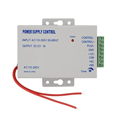Afbeelding van LIBO Access Control voeding K80 netschakelaar DC 12V 3A / 5A AC 110 260V voor alle soorten System deurslot met tijdvertraging (K803A)