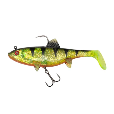 Afbeelding van Fox Rage Replicant 14cm 5.5 Inch Wobble 55g Uv Bright Perch Softbait
