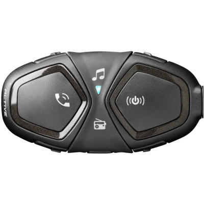 Afbeelding van Interphone Cellularline ACTIVE Motorfiets Bluetooth Communicatiesystemen 4 motorrijders 1Km Een Gespreksduurtijd van 20 uur Radio RDS, Music, Gps, Mobile Single